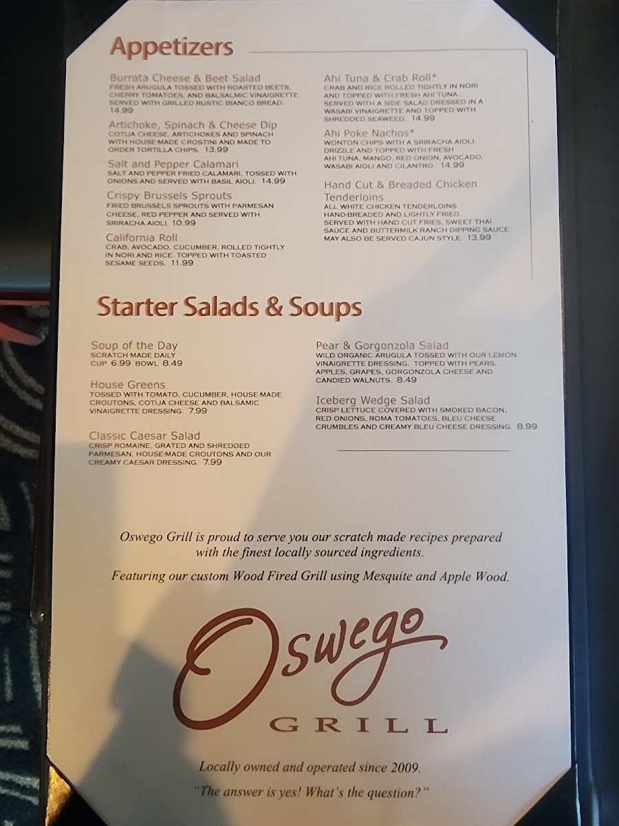 Oswego Grill - Wilsonville Menu - Image 3
